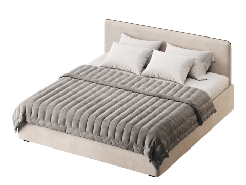 Barry bed with compartment 3Dモデル