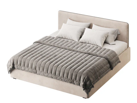 バリーベッド コンパートメント付き 3Dモデル