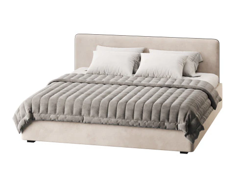 バリーベッド コンパートメント付き 3Dモデル