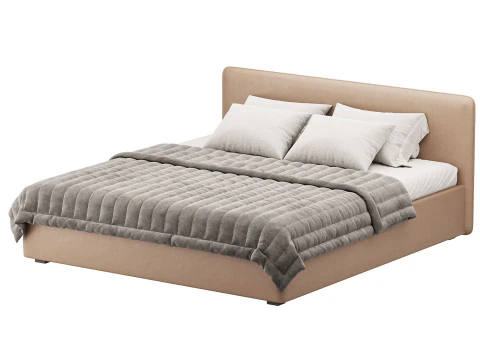 バリーベッド コンパートメント付き 3Dモデル