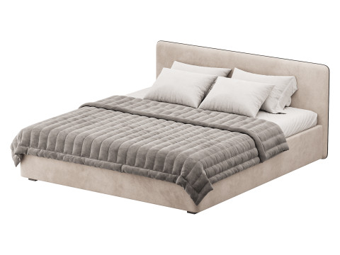 Barry bed with compartment 3Dモデル