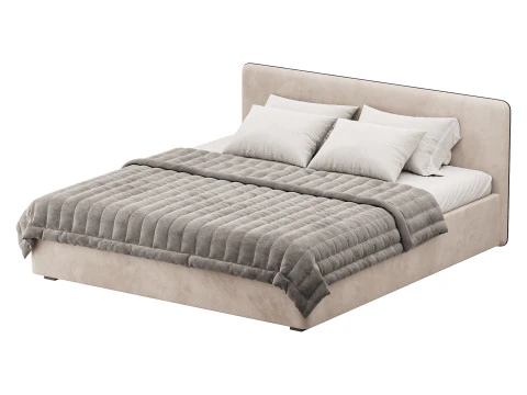 バリーベッド コンパートメント付き 3Dモデル