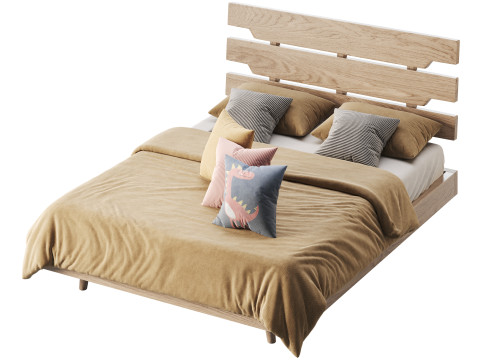 Baxton Studio Anzia MidCentury Modern 3Dモデル