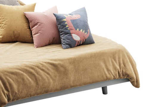 Baxton Studio Anzia MidCentury Modern 3Dモデル