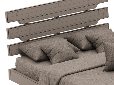 Baxton Studio Anzia MidCentury Modern 3Dモデル