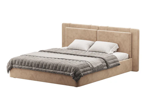 Bed BERGAMO 3D Model