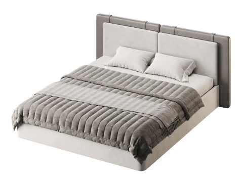 Bed BERGAMO 3D Model