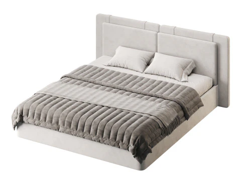 Bed BERGAMO 3D Model