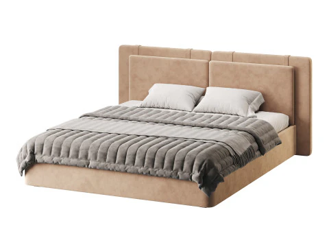 Bed BERGAMO 3D Model