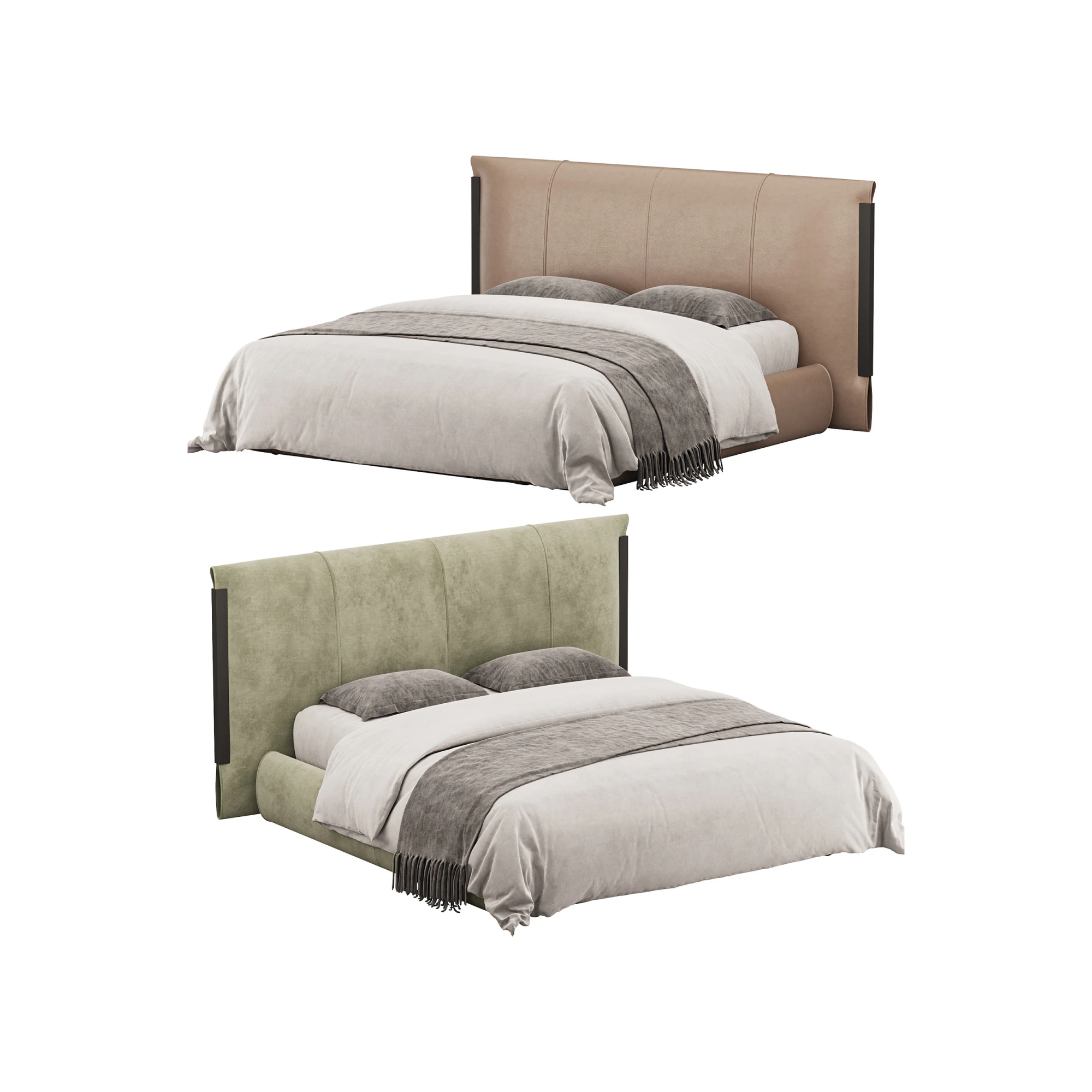 Bed CRIP by Romatti 3D Model .c4d .max .obj .3ds .fbx .stl .blend