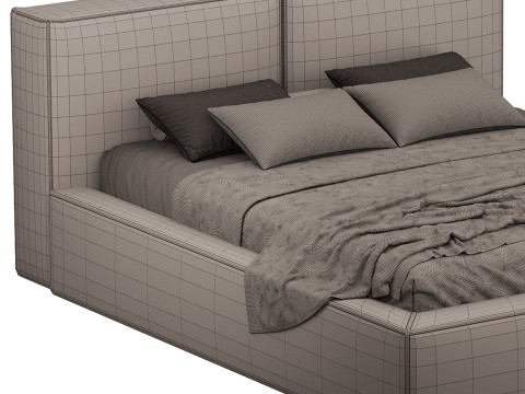 Bed GORDA by Romatti 3D Модель