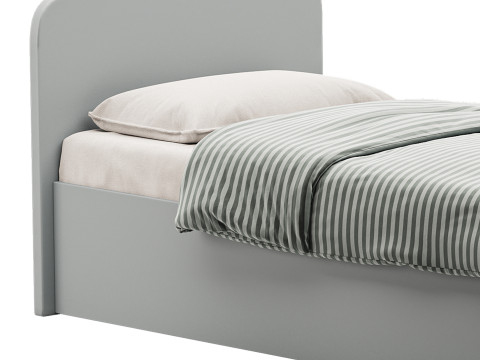Bed Ingrid 1 90 Plywood 3D Модель