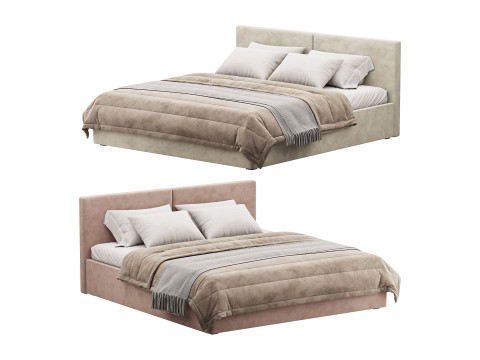 Bed LUiza Grand Modelo 3D