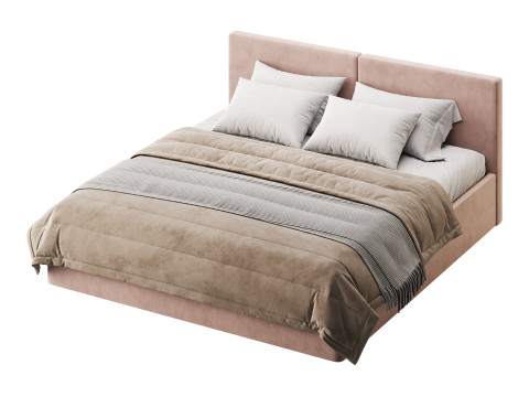 Bed LUiza Grand 3D मॉडल