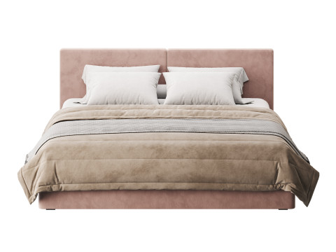 Bed LUiza Grand 3D मॉडल