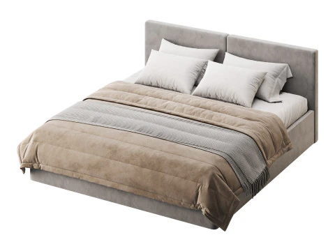 Lit LUiza Grand Modèle 3D