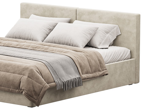 Bed LUiza Grand 3D मॉडल