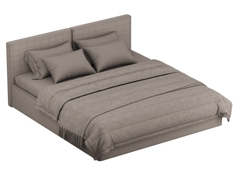 Bed LUiza Grand 3D मॉडल