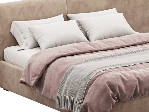 Bed Malbina 3D Model