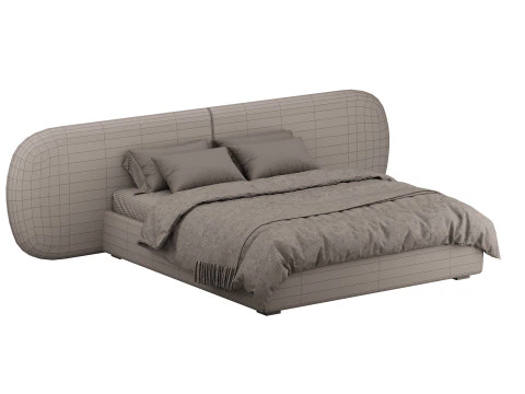 Bed Malbina 3D Model