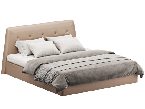 बिस्तर मेरिडा 3D मॉडल