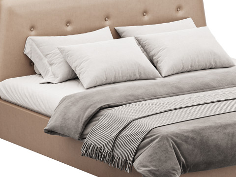 Bed MERIDA 3Dモデル