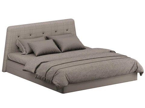 बिस्तर मेरिडा 3D मॉडल