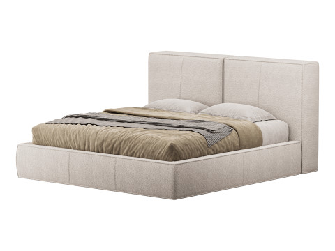 Bed TAPPEZZERIA by Romatti 3Dモデル