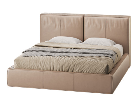 Bed TAPPEZZERIA by Romatti 3Dモデル