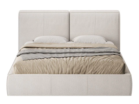 Bed TAPPEZZERIA by Romatti 3D Model