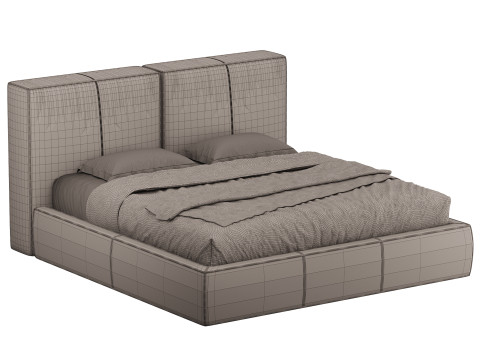 Bed TAPPEZZERIA by Romatti 3Dモデル