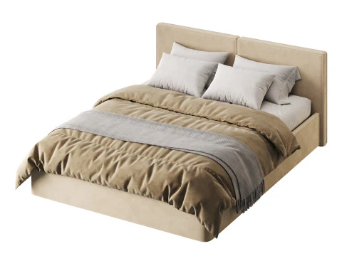 ベッド トロント クラシック 3Dモデル