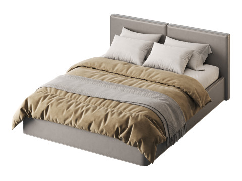 BED TORONTO CLASSIC Modello 3D
