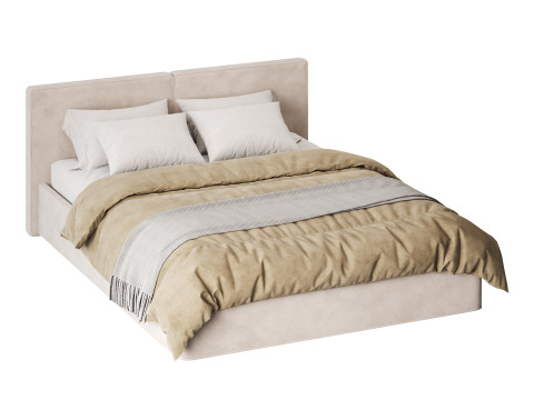 BED TORONTO CLASSIC Modello 3D