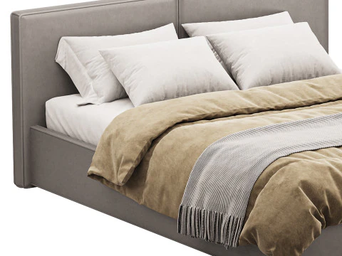 ベッド トロント クラシック 3Dモデル