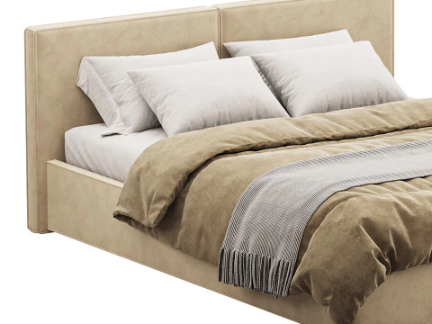 ベッド トロント クラシック 3Dモデル