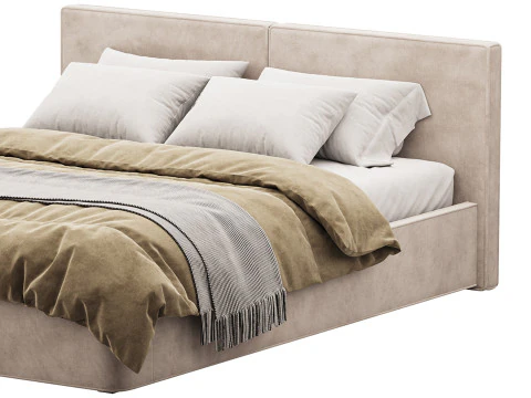 ベッド トロント クラシック 3Dモデル