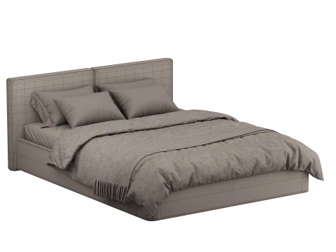 ベッド トロント クラシック 3Dモデル