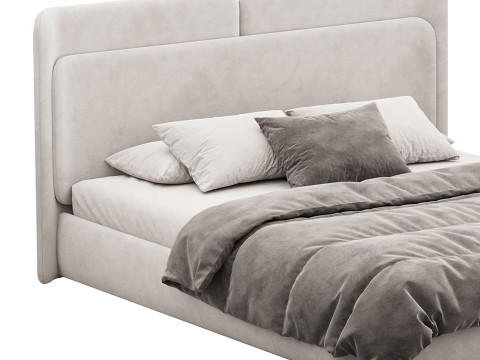Bed VALLETTA Modelo 3D