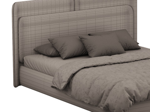 Bed VALLETTA Modelo 3D