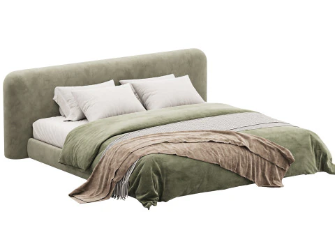 침대 양 3D 모델