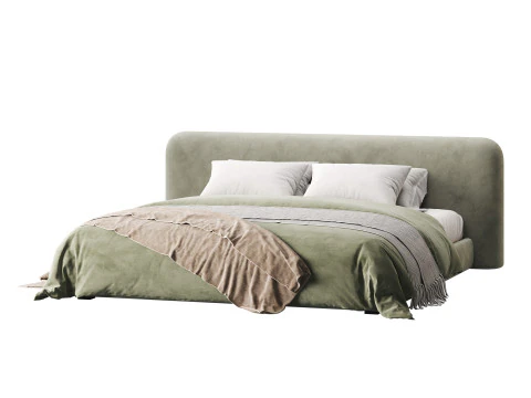 침대 양 3D 모델