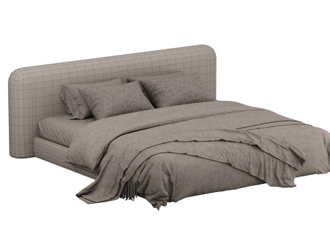 침대 양 3D 모델