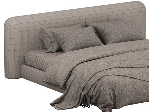 침대 양 3D 모델