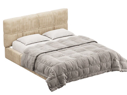 Bed YALLI 3D Model