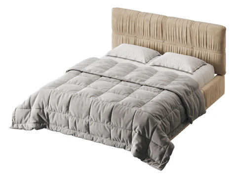 Bed YALLI 3D Model