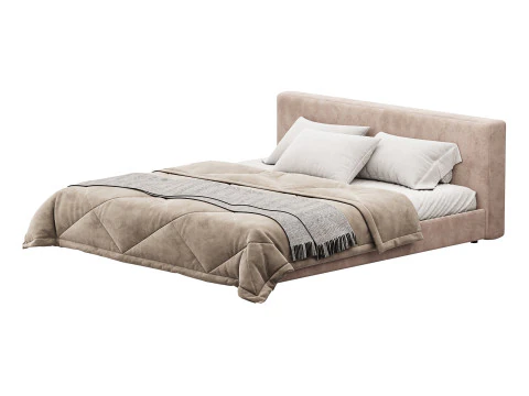 브로디 킹베드 3D 모델