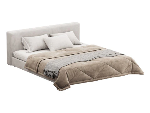 브로디 킹베드 3D 모델