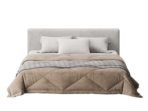 브로디 킹베드 3D 모델