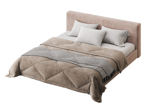 Brody King Bed 3Dモデル